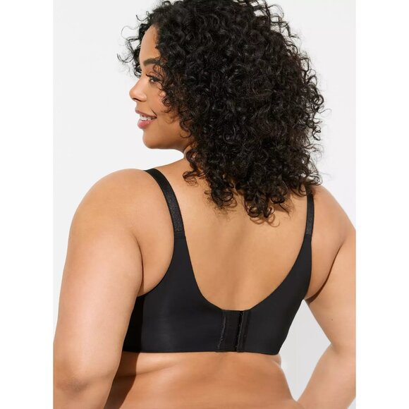 Torrid Curve XO Plunge Push-up Bra size 48C in Black - Picture 2 of 5